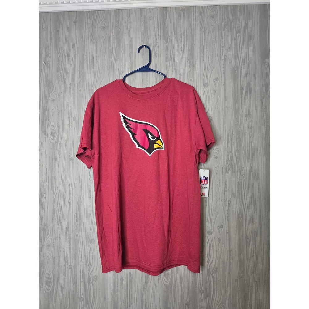 Arizona Cardinals T Shirt Mens L Red NFL Team Apparel Graphic Football Tee NWT